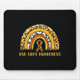 Leopard Rainbow Rsd Crps Warrior Mousepad