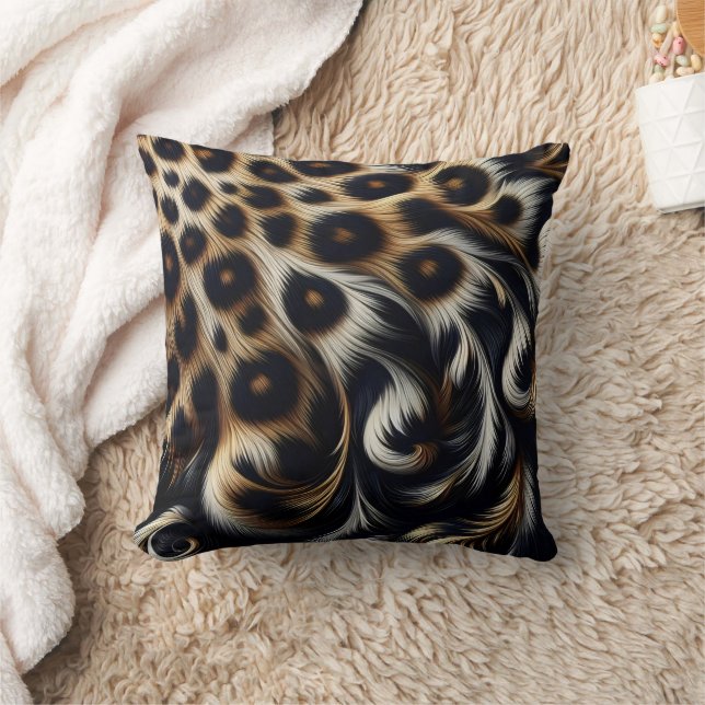 Leopard Retreat: Ihr neuer Favorit Kissen (Decke)