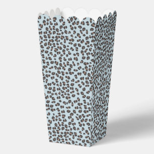 Leopard Safari Junge Baby Shower Popcorn Geschenkschachtel