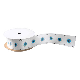 Leopard. Satin. Patriotic Ribbon Lokale Einkäufe Satinband