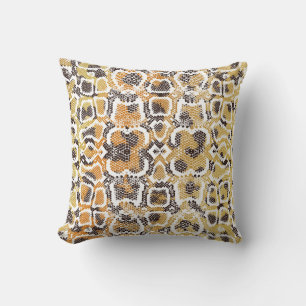 Leopard Schlange Animal Print Textur Kissen