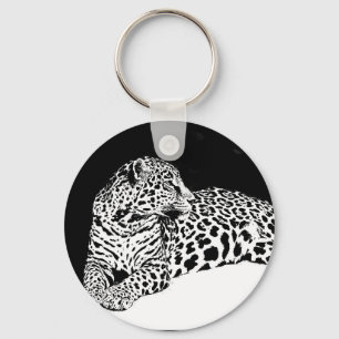 Leopard Schlüsselanhänger