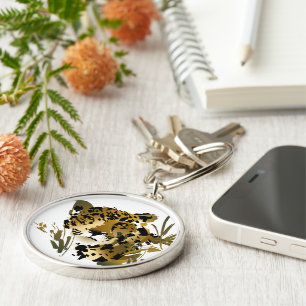 Leopard Schlüsselanhänger