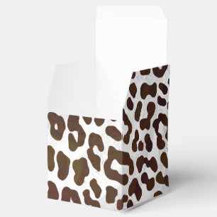Leopard-Schokoladen-Druck Geschenkschachtel