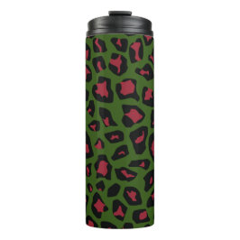 Leopard Seamless Muster Thermosbecher