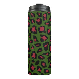 Leopard Seamless Muster Thermosbecher