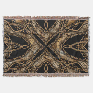 Leopard Skin & Chain Juwelen Decke