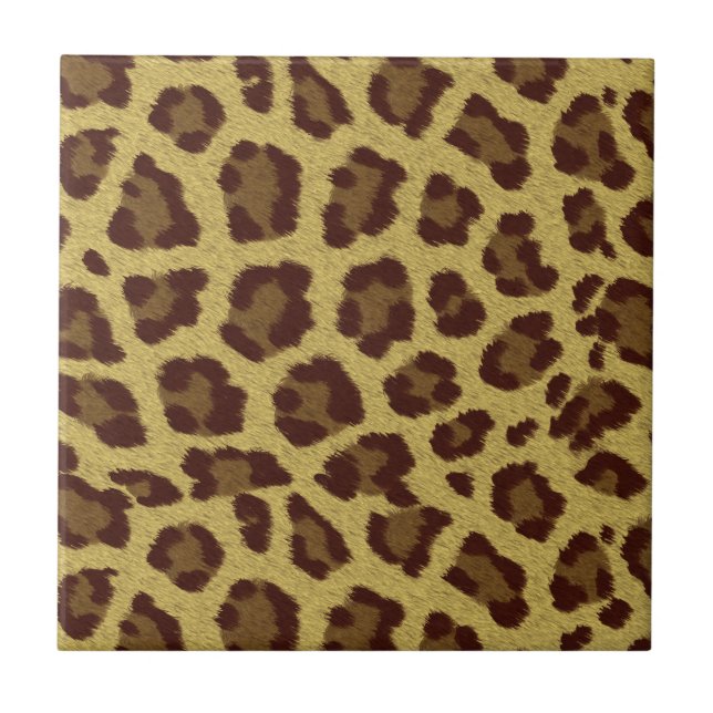 Leopard Skin Fliese (Vorderseite)