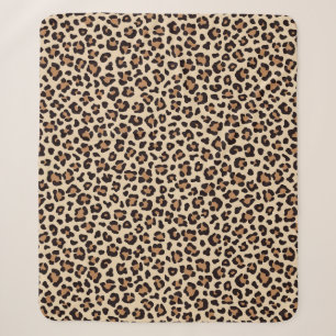Leopard Skin Fur Muster Sherpadecke