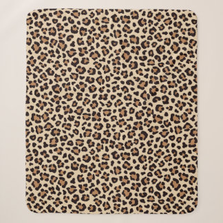Leopard Skin Fur Muster Sherpadecke