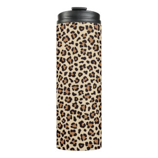 Leopard Skin Fur Muster Thermosbecher