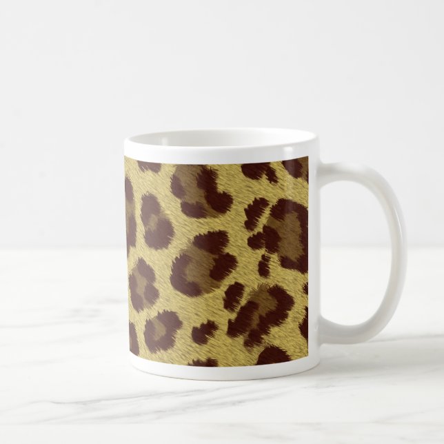 Leopard Skin Kaffeetasse (Rechts)