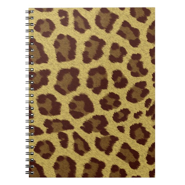 Leopard Skin Notizblock (Vorderseite)