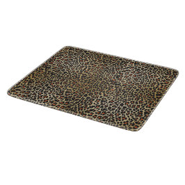 Leopard Skin Print Cutting Board Schneidebrett