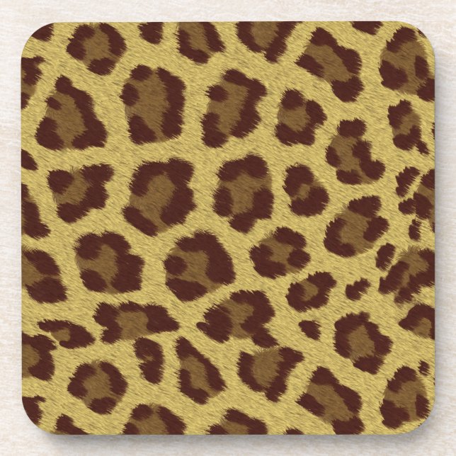 Leopard Skin Untersetzer (Vorderseite)