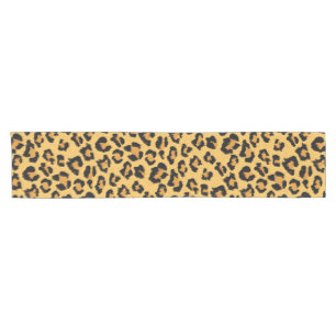 Leopard Skin Wild Safari Tierausdruck Kurzer Tischläufer