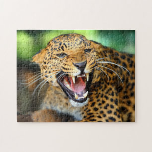 Leopard-Spiel-Puzzle