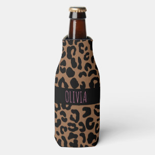 Leopard Spot Skin Print Personalisiert Flaschenkühler