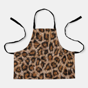 Leopard Spots Fur Jaguar Animal Cat Skin Pattern.j Schürze