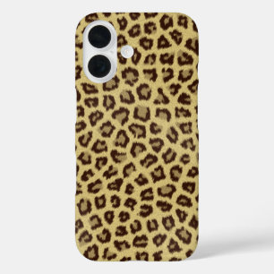 Leopard Spots Golden iPhone 16 Hülle