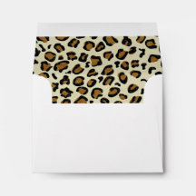 Leopard-Spots Muster innen Personalisiert