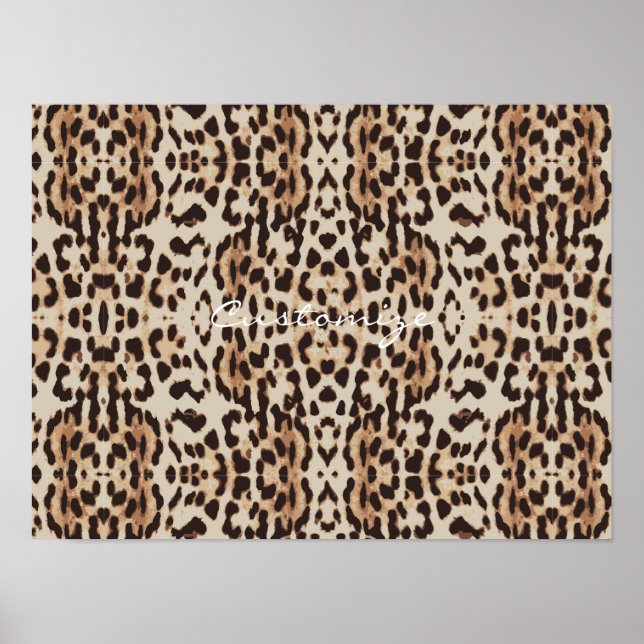 Leopard Spots Muster Thunder_Cove Poster (Vorne)