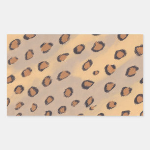Leopard-Spots zeichnen benutzerdefinierte Sticker