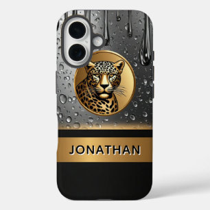 Leopard-Stärke Individuelles Design 🐆 iPhone 16 Hülle