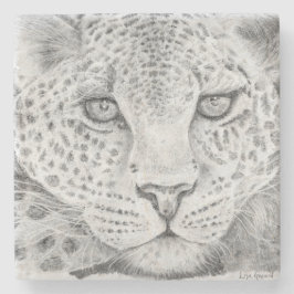 Leopard Steinuntersetzer