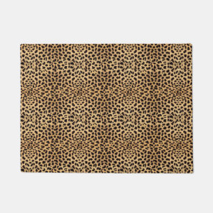 Leopard-Stellen-Haut Fußmatte