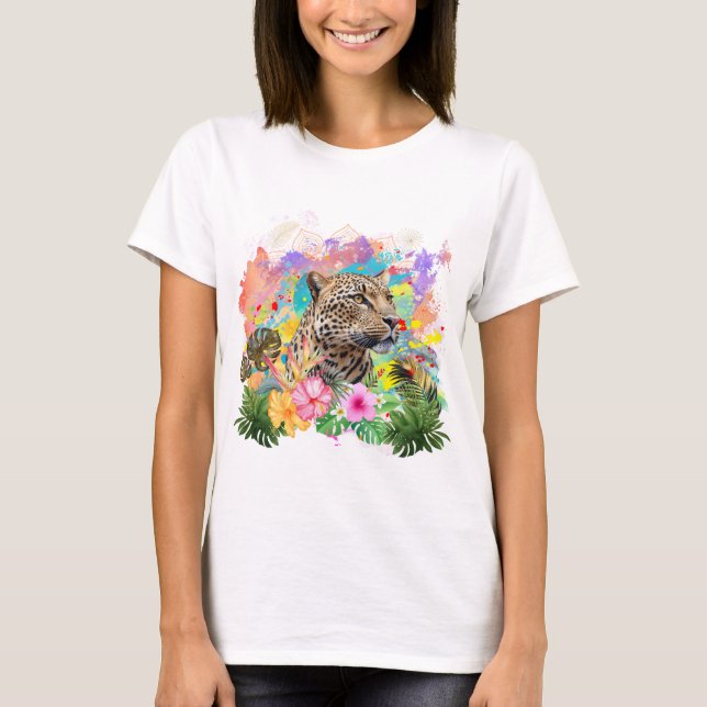 Leopard T-Shirt (Vorderseite)
