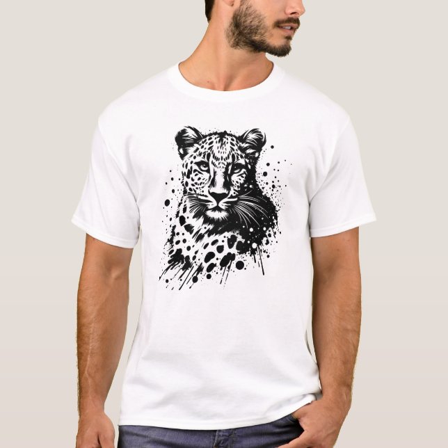 Leopard T-Shirt (Vorderseite)
