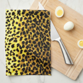 Leopard-Tapete Handtuch