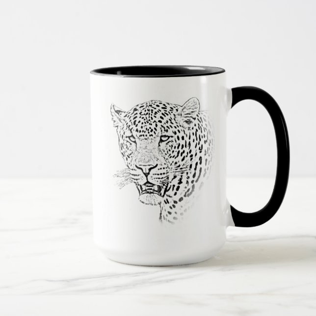 Leopard-Tasse - Afrika-Reihe Tasse (Rechts)