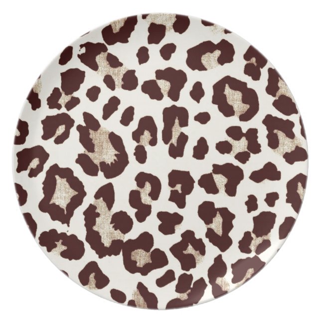 Leopard Teller (Vorderseite)