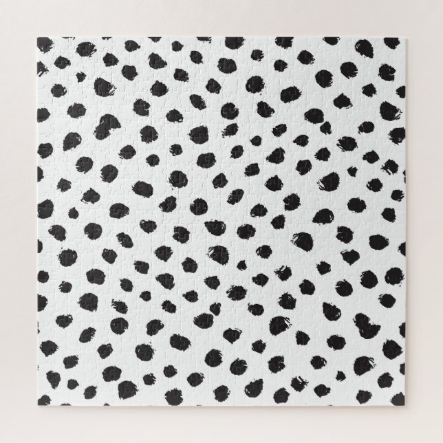 Leopard Textur: Vintages Nahtloses Muster. (Vertikal)
