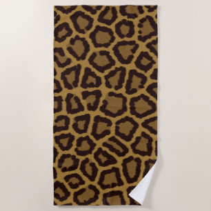 Leopard Texture Strandtuch