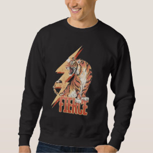 Leopard Thunder Fierce Tiger Safari Tierzoolog Sweatshirt