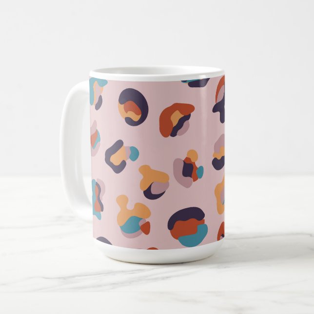Leopard Tier  Kaffeetasse (Vorderseite Links)