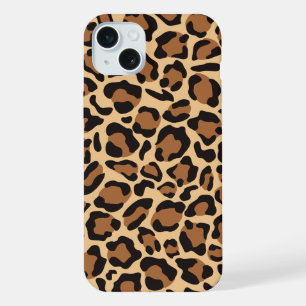 Leopard-Tierdruck-Muster iPhone 15 Plus Hülle