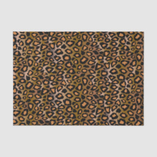 Leopard-Tierdruck-Muster Seidenpapier