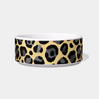 LEOPARD TIERDRUCKTHEME PET BOWL NAPF