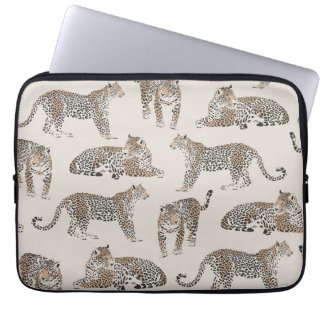 Leopard Tiger Animal Pink Modern Laptopschutzhülle