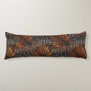 Leopard Tiger Fell trendy Seitenschläferkissen