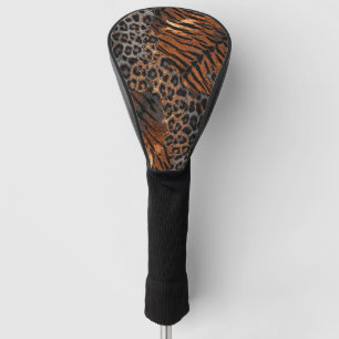 Leopard-Tiger-Hauttrendy Golf Headcover