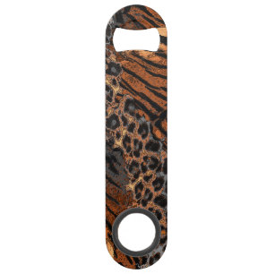 Leopard-Tiger-Hauttrendy Speed Flaschenöffner