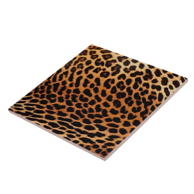 Leopard Trendy Cat Animal Print Collection Fliese (Seite)
