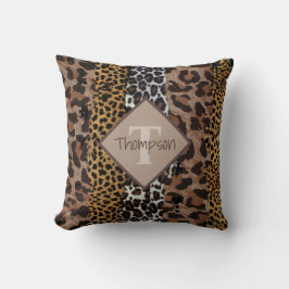 Leopard und Cheetah Kissen