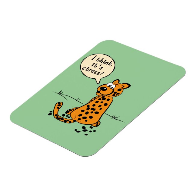 Leopard verliert Punkte - ich denke, es ist Stress Magnet (Linke Seite)
