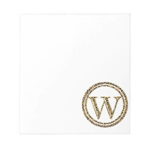 Leopard W Notizblock